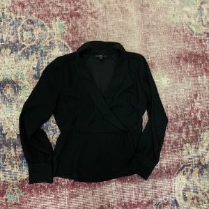 J. crew shawl collar top